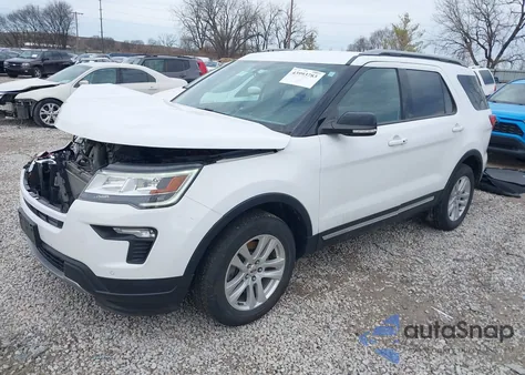 2018 Ford Explorer Xlt from USA, damaged, VIN 1FM5K8D89JGC91553
